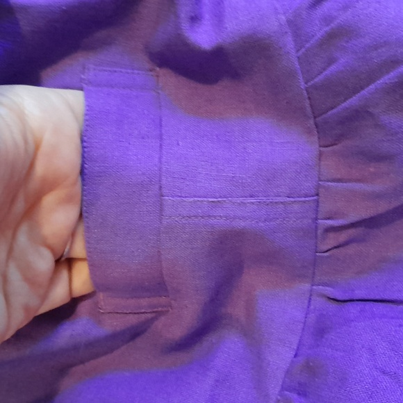 NWT Vintage Gitano Vibrant Purple Midi Dress - Picture 7 of 15